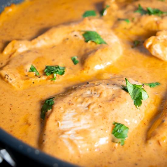 Creamy Chipotle Chicken - Recipe photo by MexicanPlease