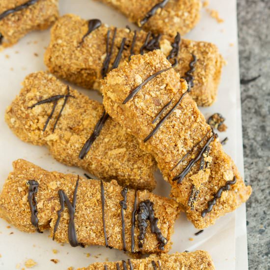 Peanut Butter Logs - Recipe photo by CallMePMc