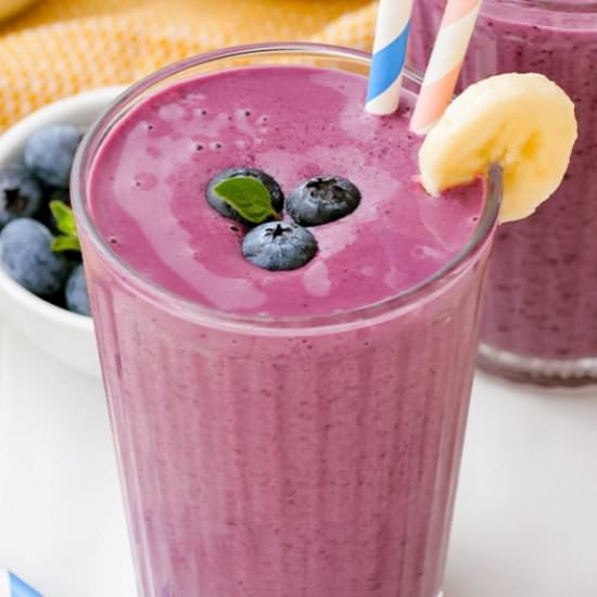 Blueberry Banana Smoothie - Recipe photo by The Slow Roasted Italian