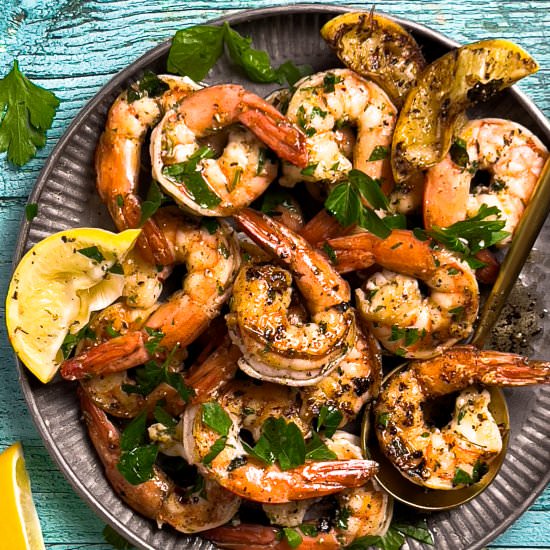 Perfect Pan Seared Shrimp - Recipe photo by thevirtualcaterer