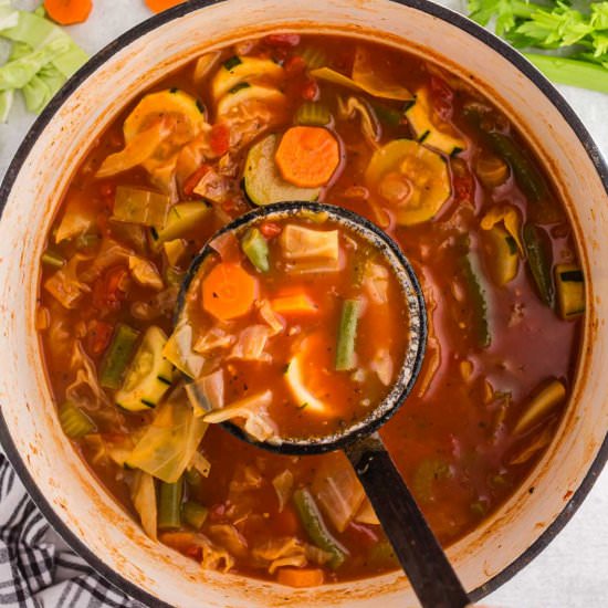 Cabbage Soup – The Best Weight Loss - Recipe photo by girlinspired