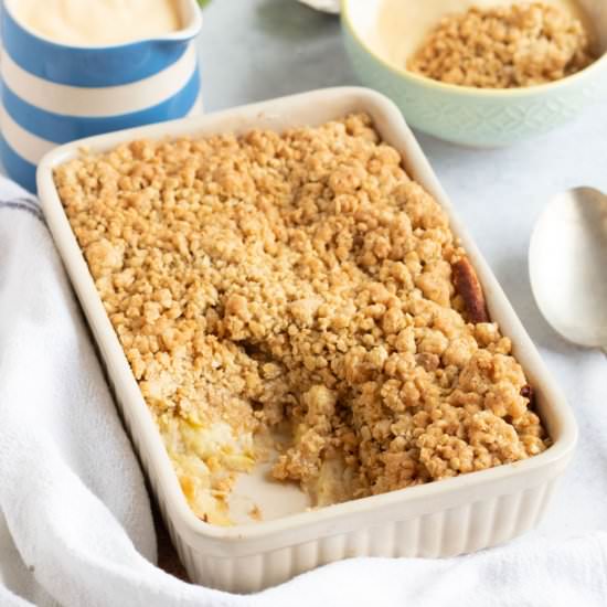 Air Fryer Apple Crumble - Recipe photo by effortlessfoodie