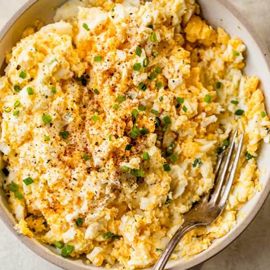 Air Fryer Egg Salad - Recipe photo by Skinnytaste