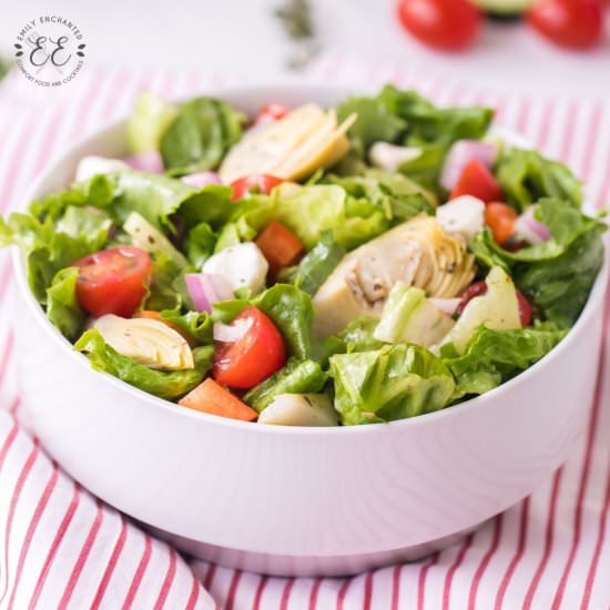 Zesty Italian Salad Recipe - Recipe photo by emilyenchanted