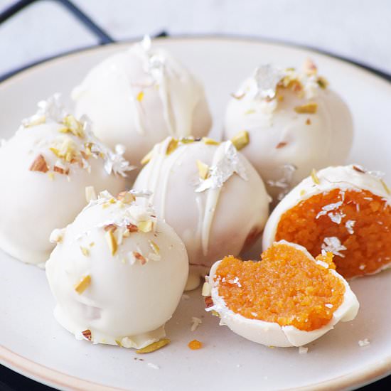 Motichoor Truffles - Recipe photo by blend with spices