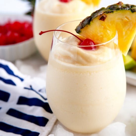 Virgin Pina Colada - Recipe photo by noshingwiththenolands
