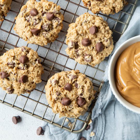 Peanut Butter Oatmeal Cookies - Recipe photo by giftofhospitality