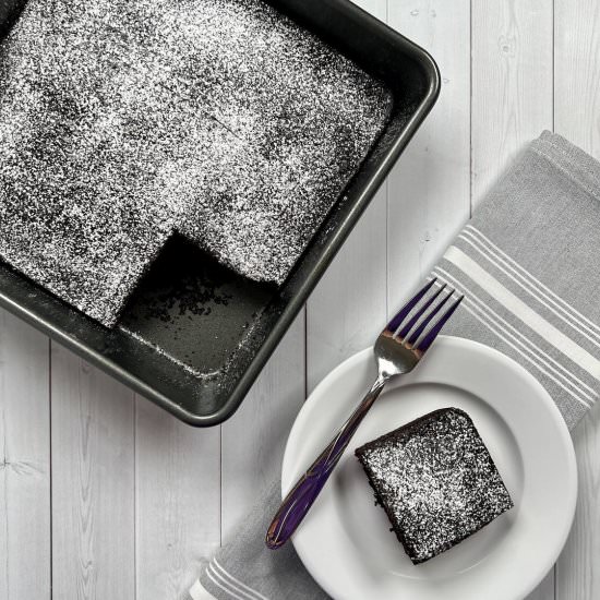 Eggless Chocolate Cake (Vegan) - Recipe photo by scotch_scones