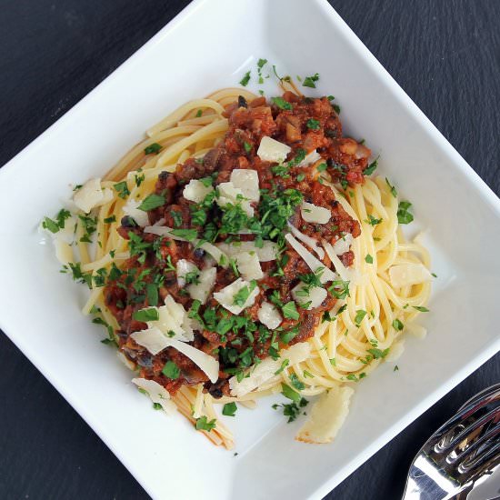Fish Bolognese - Recipe photo by glutenfreealchemist