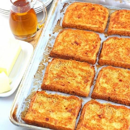 sheet pan French toast - Recipe photo by nowcookthis