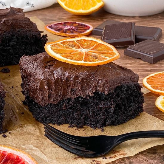 Chocolate Orange Cake - Recipe photo by live to sweet