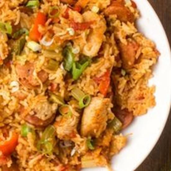 Instant Pot Jambalaya - Recipe photo by noshingwiththenolands