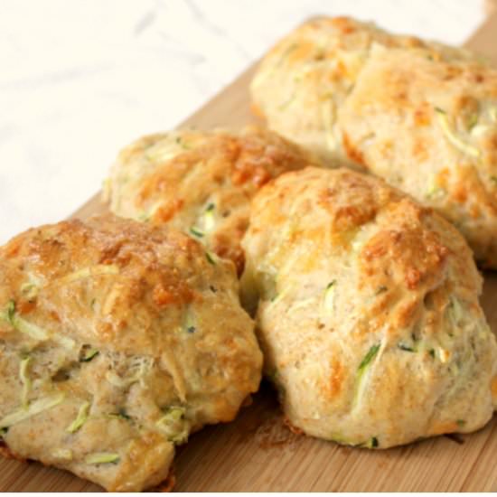 Zuccini and Cheese Bread Buns - Recipe photo by Ellevild Madblog