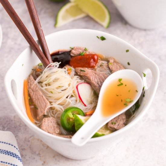 Instant Pot Beef Pho - Recipe photo by familyfreshmeals