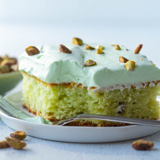 Pistachio Cake - Recipe photo by giftofhospitality