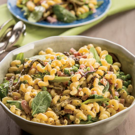 Ham, Peas and Cheese Pasta - Recipe photo by farmflavor