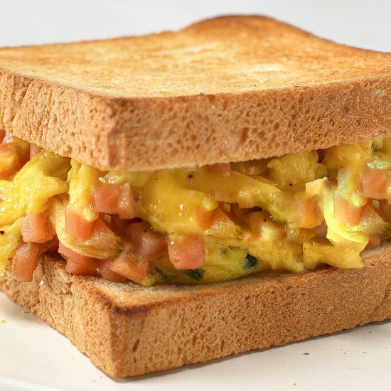 HAM EGG SANDWICH in 10 minutes! Rec - Recipe photo by Always Yummy