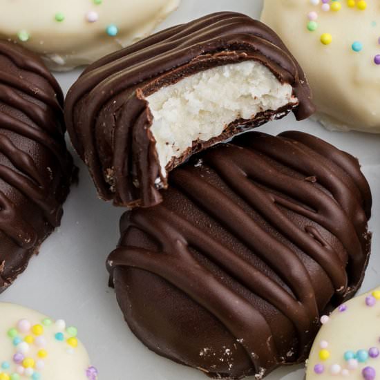 Buttercream Easter Eggs - Recipe photo by thecaglediaries