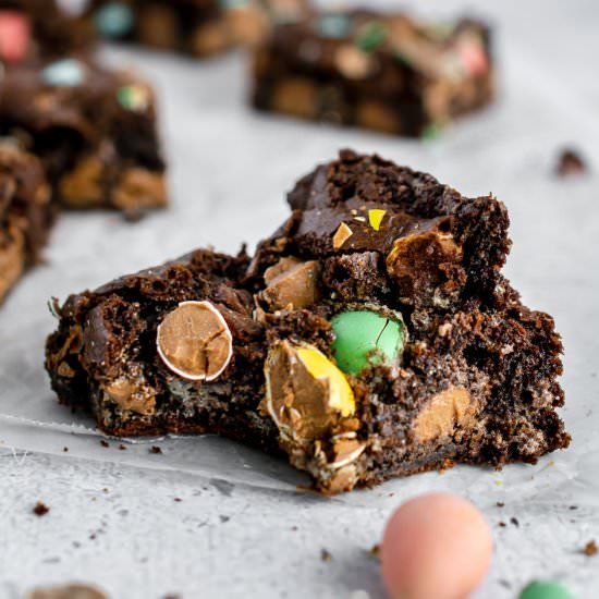 Easter Brownies(Gluten Free Option) - Recipe photo by fitandfull
