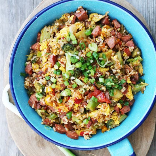 Kitchen Sink Fried Rice - Recipe photo by cheap-recipe-blog