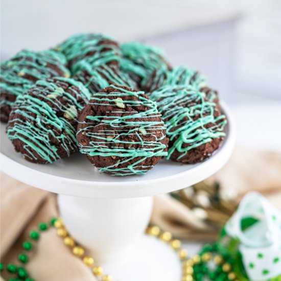 Double Chocolate Mint Cookies - Recipe photo by Mycookiejourney