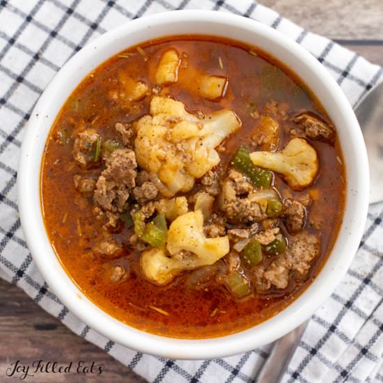 Poor Man's Stew - Recipe photo by Joy Filled Eats