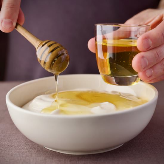 Vegan Greek Yoghurt and Vegan Honey - Recipe photo by lavender_nina