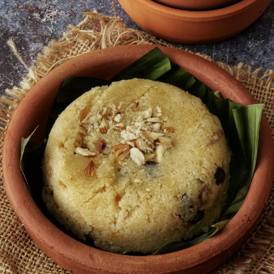Sheera – an Indian sweet dish - Recipe photo by delishbite