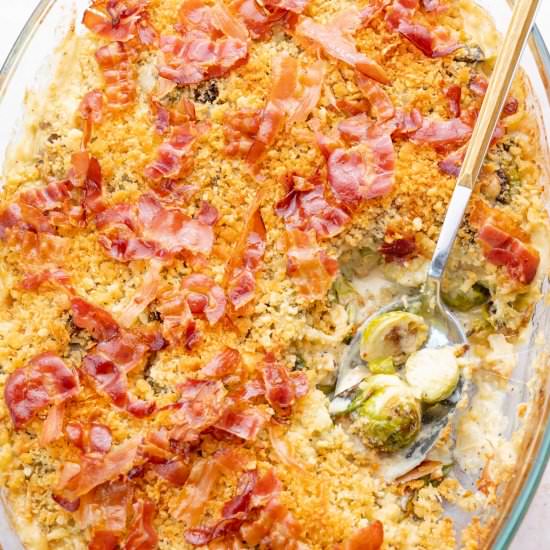 Brussel Sprouts Gratin - Recipe photo by everyday-delicious.com