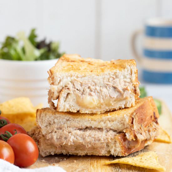 Air Fryer Tuna Melt - Recipe photo by effortlessfoodie
