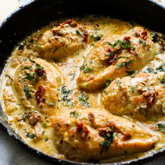 Easy Marry Me Chicken - Recipe photo by Simshomekitchen