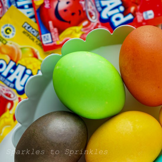 Kool Aid Easter Eggs - Recipe photo by sparkles to sprinkles