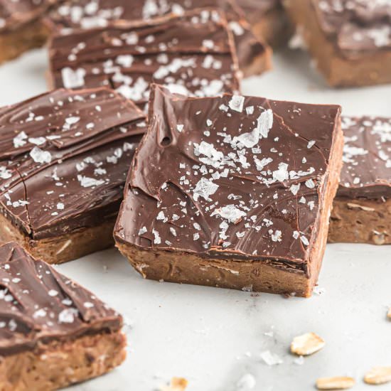 Chocolate Protein Bars - Recipe photo by buildyourbite