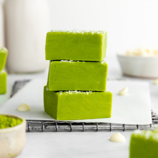 Matcha Fudge - Recipe photo by purelykaylie