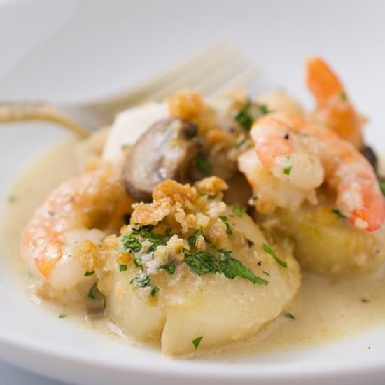 New England Seafood Casserole - Recipe photo by sipandsanity