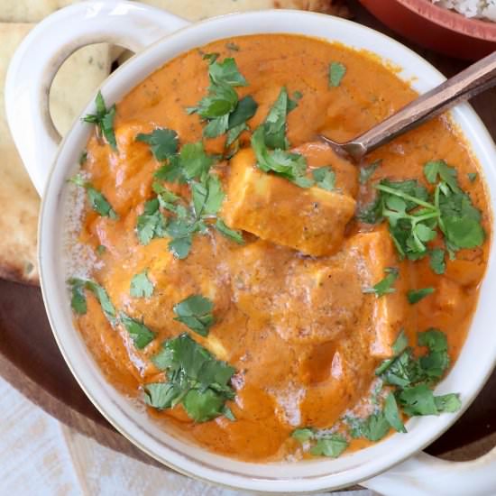 Paneer Makhani - Recipe photo by Whitney Bond