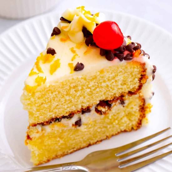 Cannoli Cake - Recipe photo by AllThingsMamma