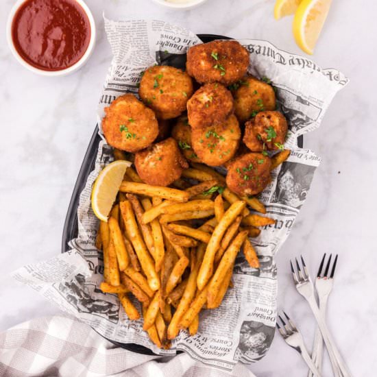 Fried Scallops - Recipe photo by amandascookin