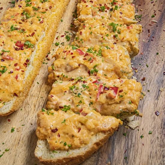 Crawfish Bread - Recipe photo by ChiliPepperMadness