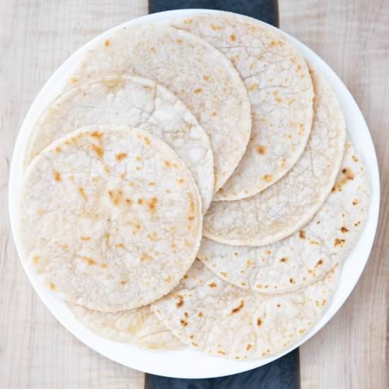 Cassava Flour Tortillas with Lime - Recipe photo by eatfreshglow