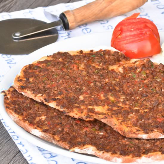 Gaziantep Lahmacun - Recipe photo by hadias lebanese cuisine