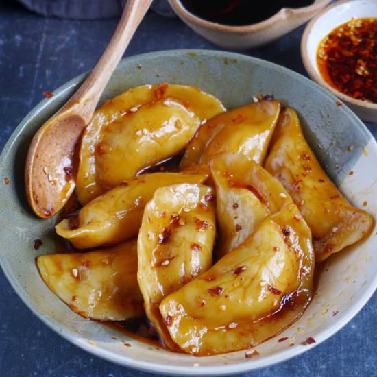 Sichuan Dumplings - Recipe photo by Red House Spice