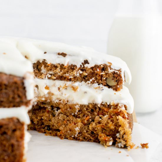 Best Ever Sugar Free Carrot Cake - Recipe photo by fitandfull