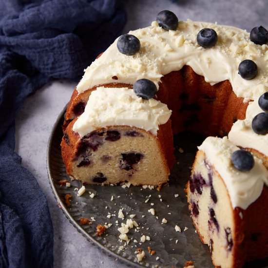 Blueberry Bundt Cake - Recipe photo by Barbara Curry