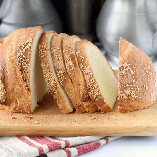 Greek Village Bread - Recipe photo by karenskitchenstories