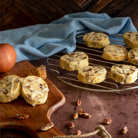 Fig Pecan Cookies with Honey Orange - Recipe photo by Mycookiejourney