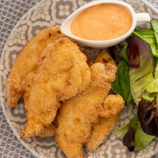 Air Fryer Chicken Tenders - Recipe photo by Cooking Gorgeous