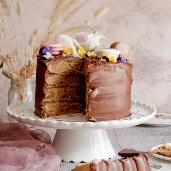Coffee and dark chocolate cake - Recipe photo by vanillafrost4