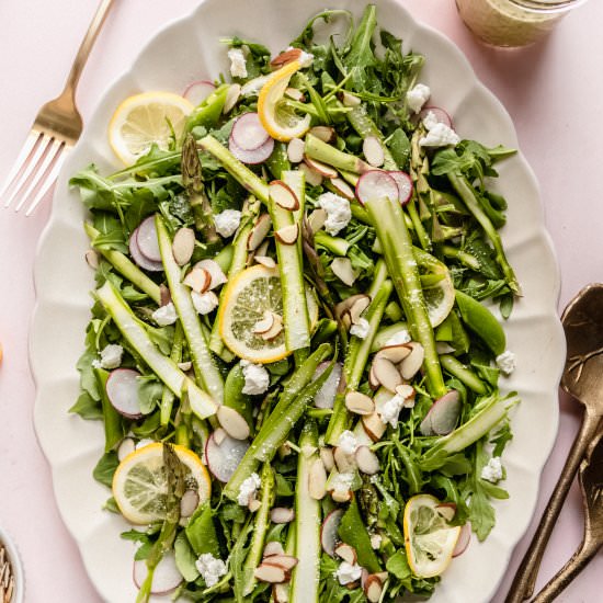 Shaved Asparagus Salad - Recipe photo by windycitydinnerfairy