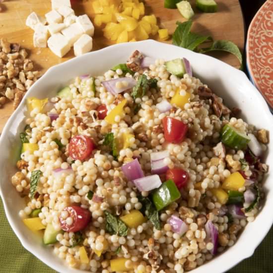 Garden Fresh Couscous Salad - Recipe photo by farmflavor
